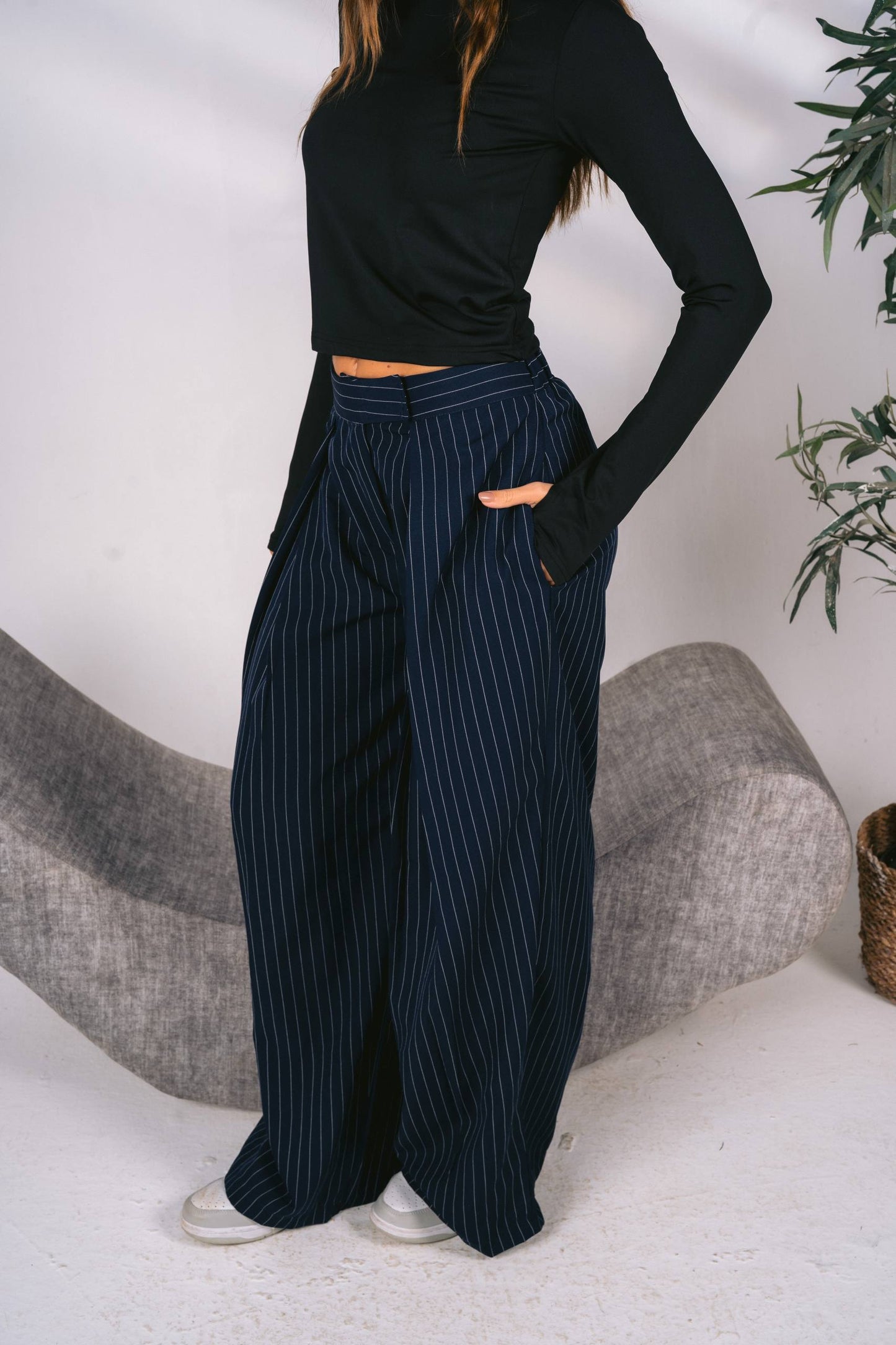 STRIPED PANTS 676