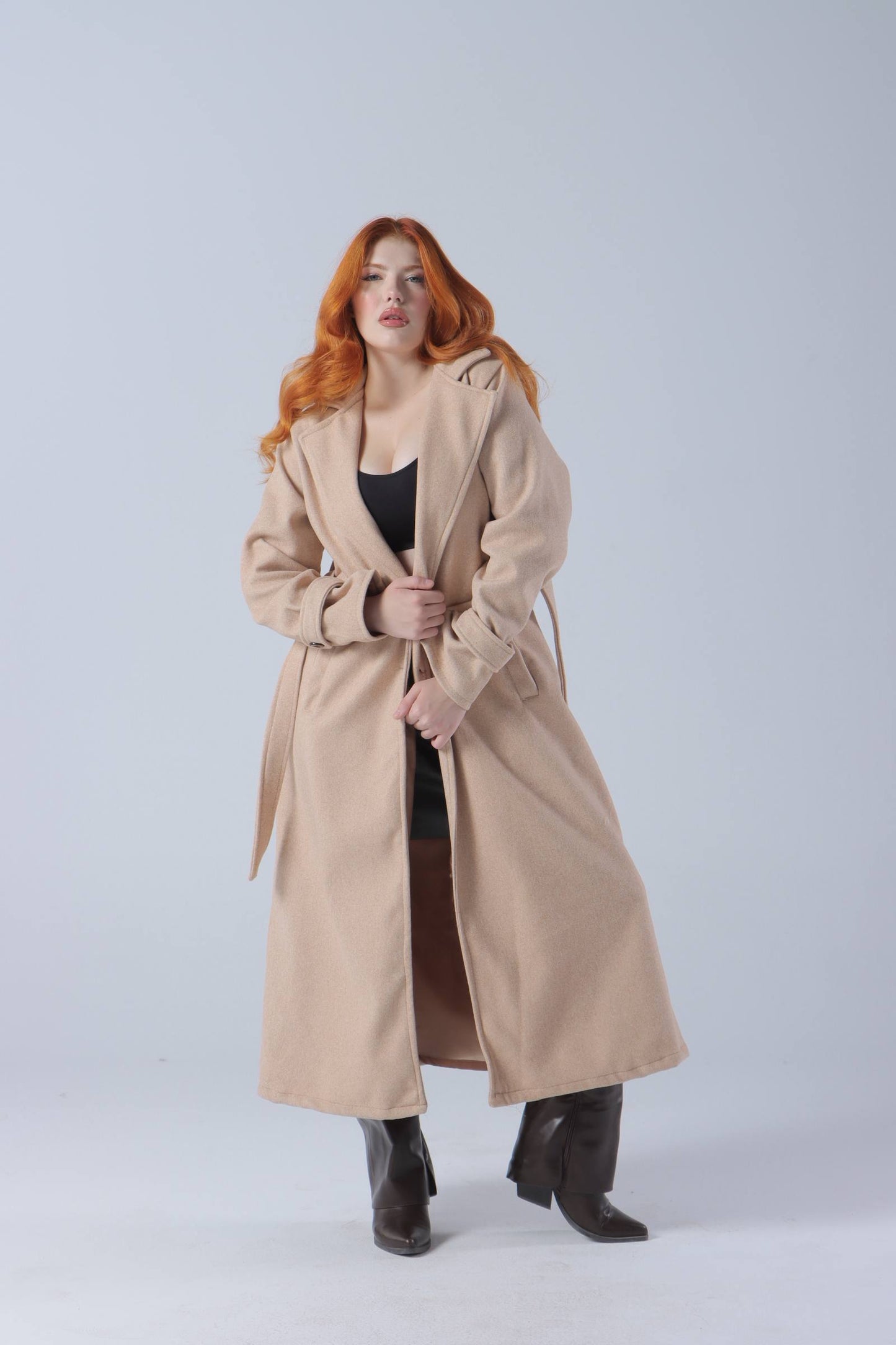 LONG WOOLEN COAT