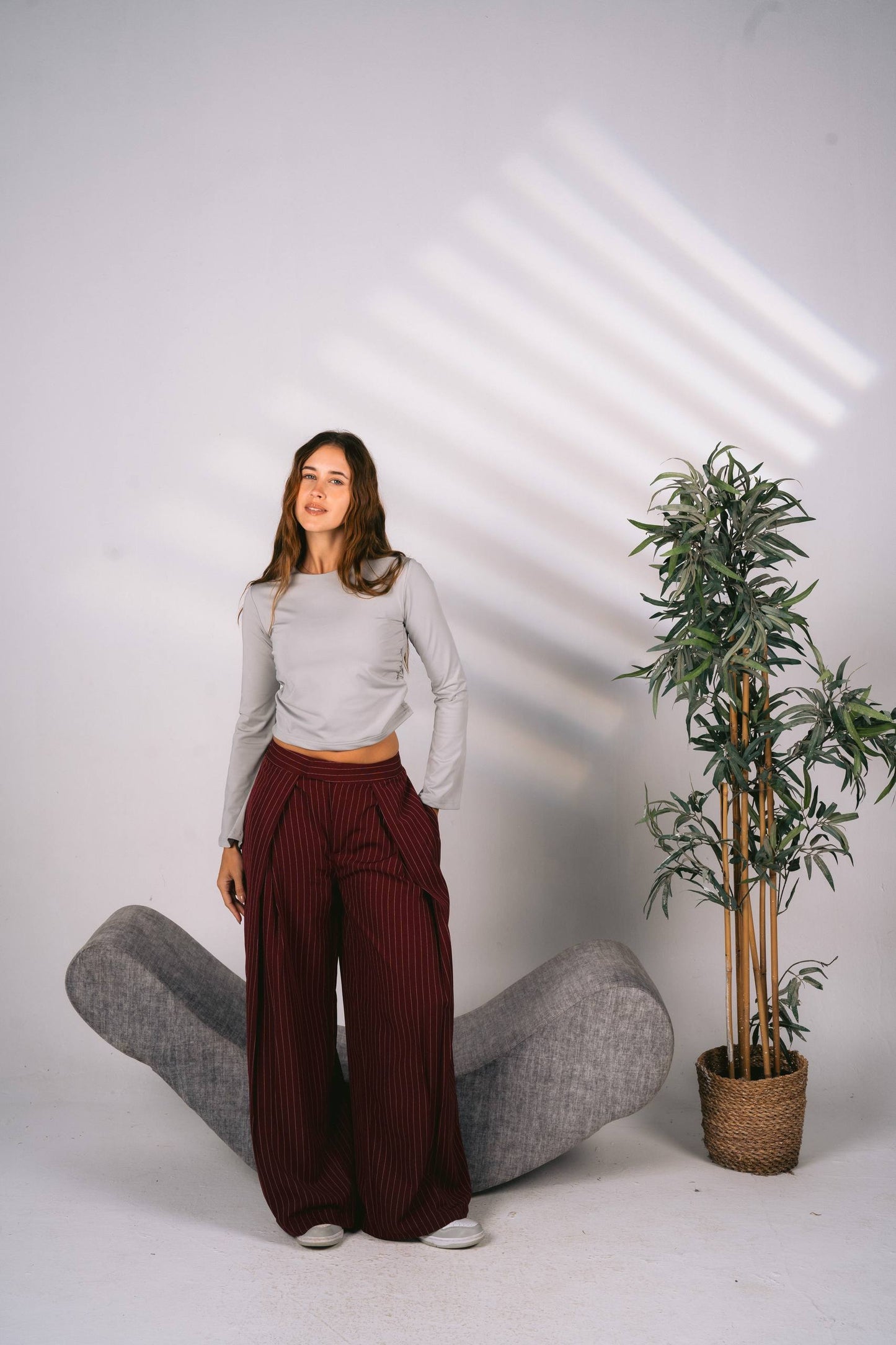 STRIPED PANTS 676