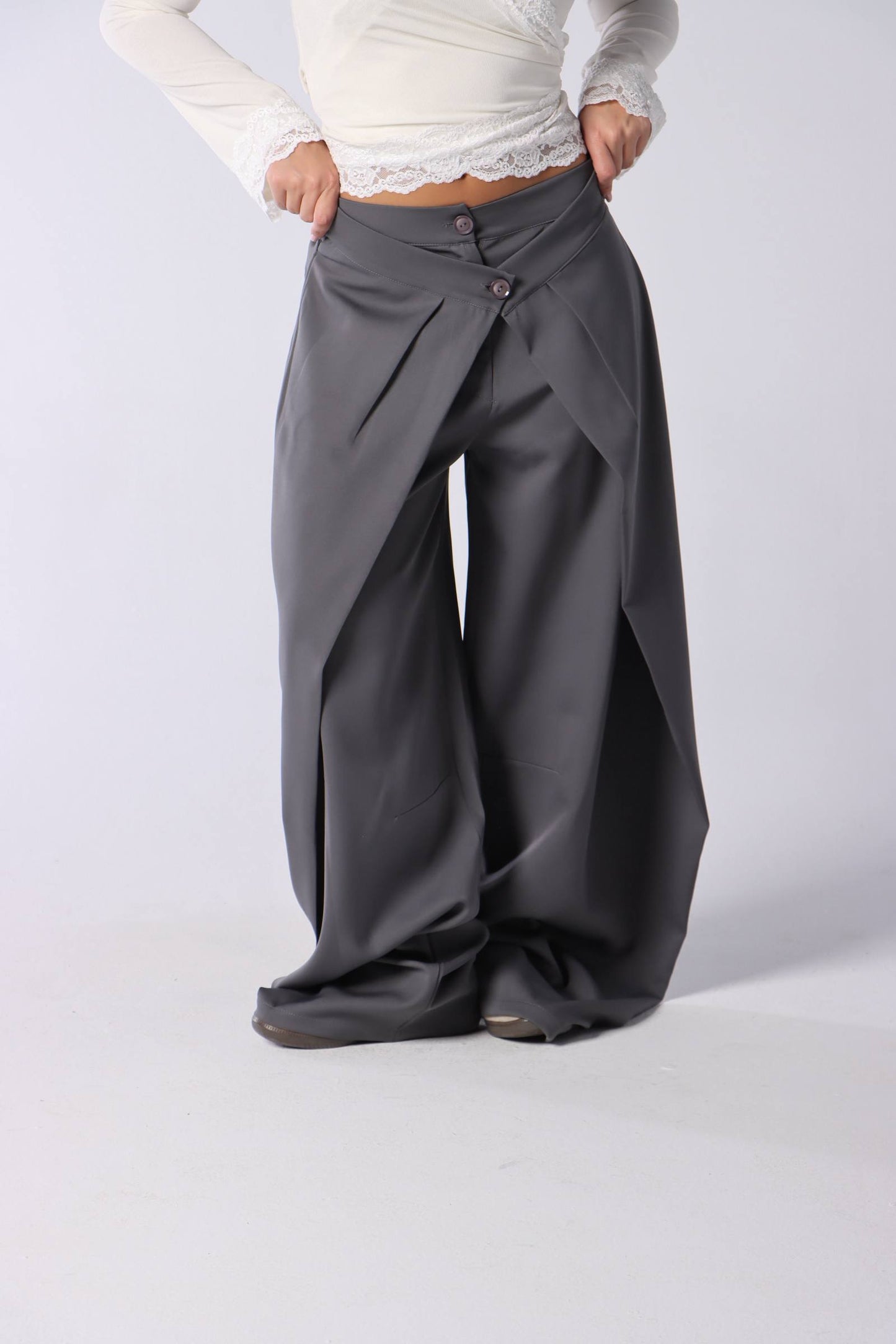 DOUBLE WAIST PANTS
