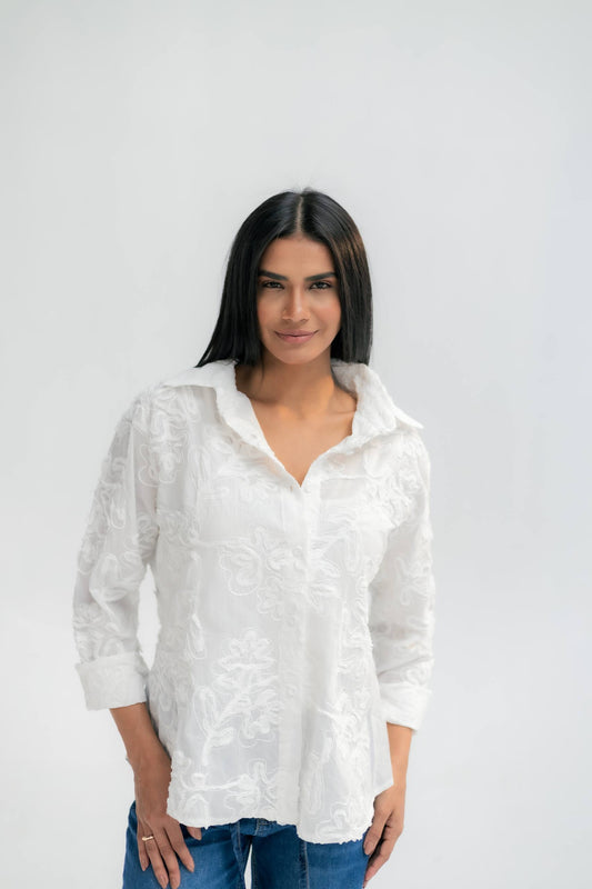 EMBROIDERED SHIRT