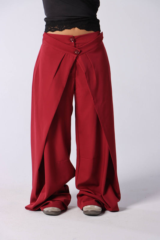 DOUBLE WAIST PANTS