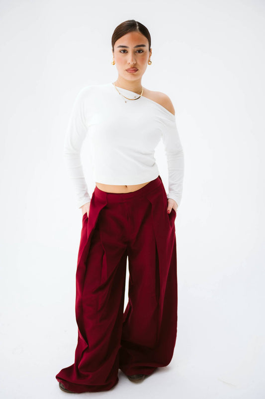 WIDE LEG PANTS 684